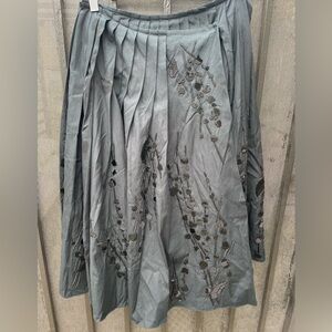 Prada embellished A-Line pleated Skirt